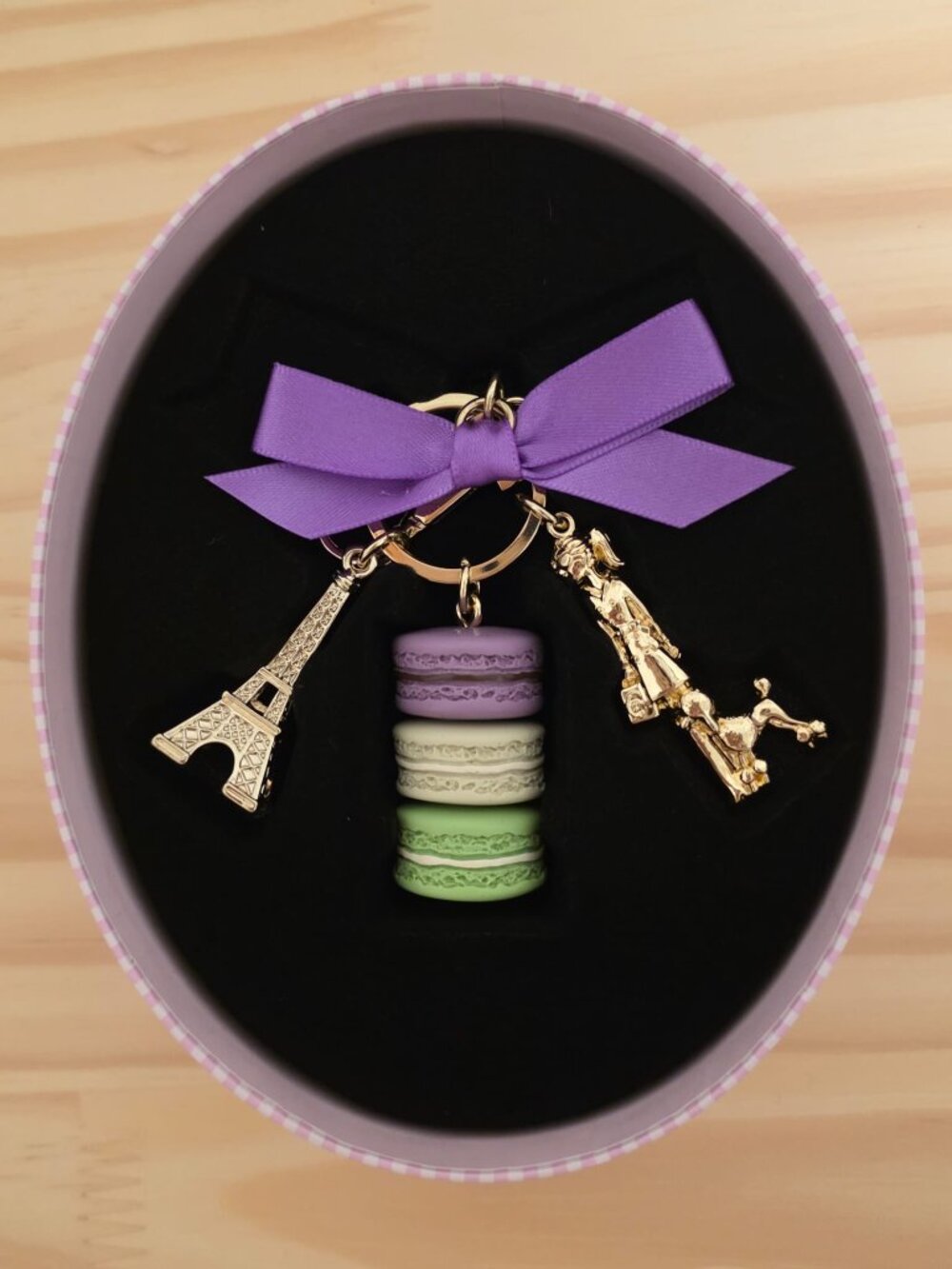 BNIB Laduree Macaron Bag Charm Collectible